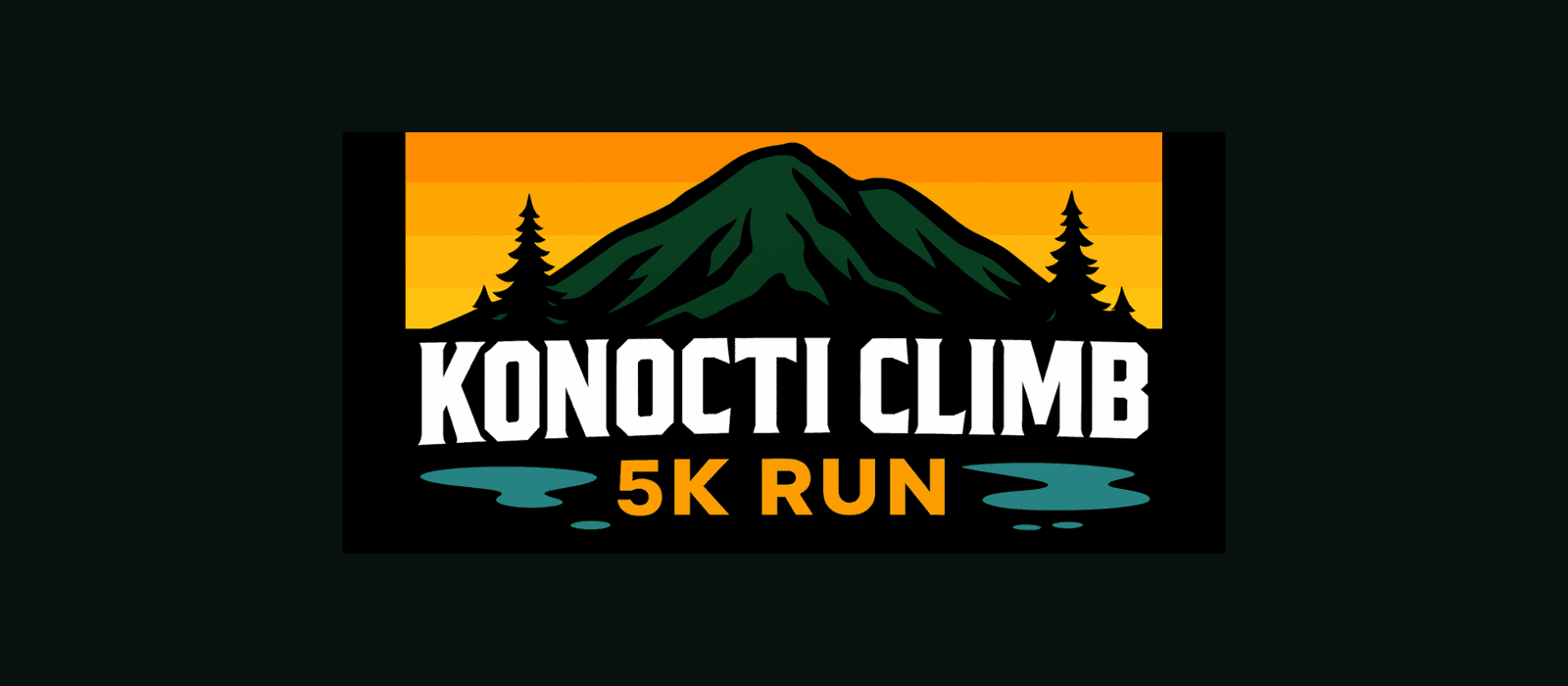 Konocti Climb horizontal logo from the website footer